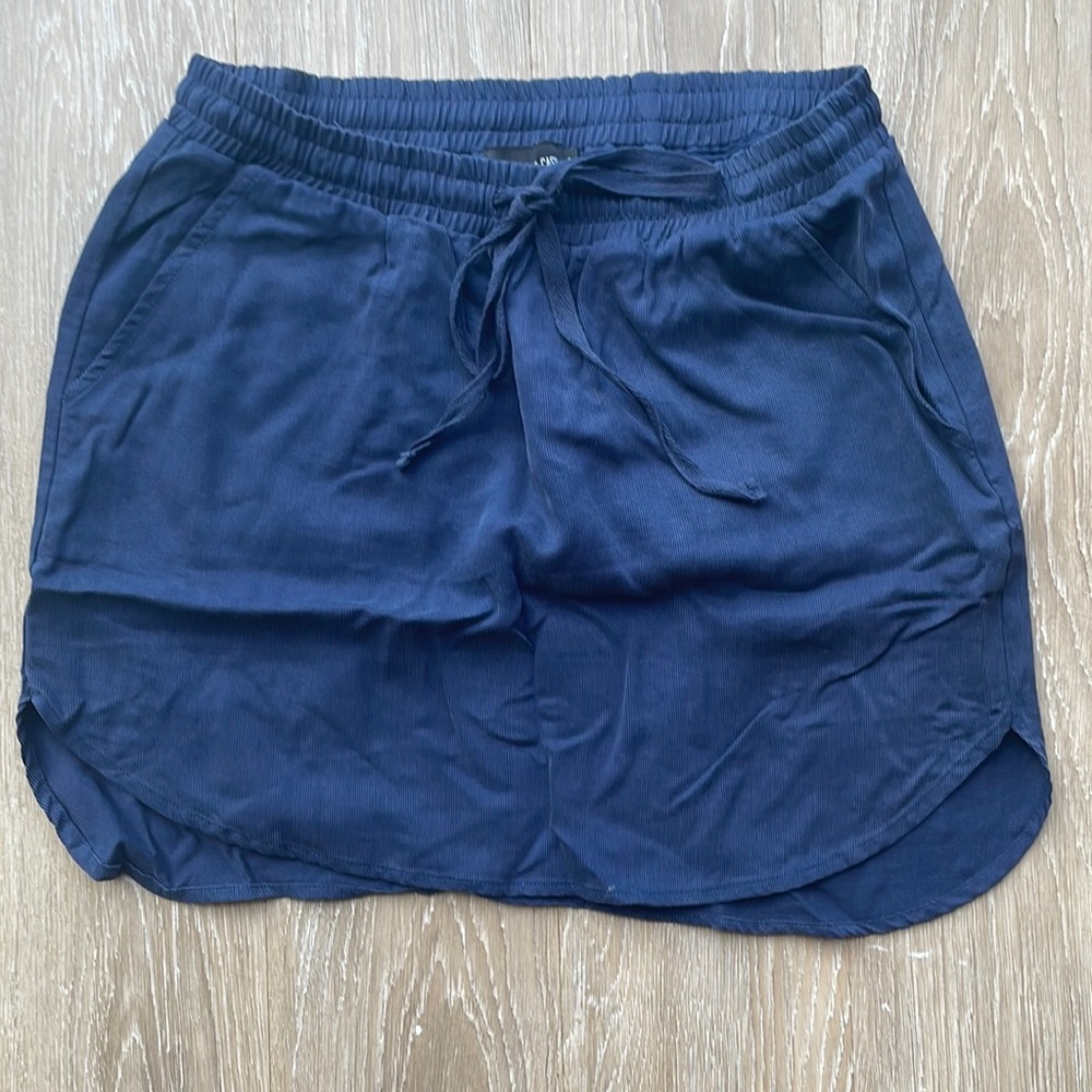Nixon Asked Cash Blue Skirt Size L